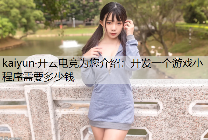 开发一个游戏小程序需要多少钱